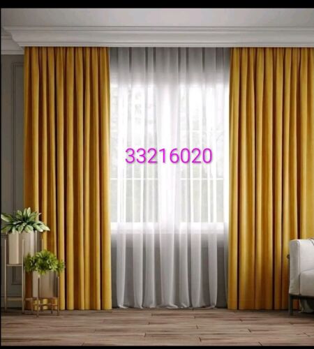 New luxury design curtains making