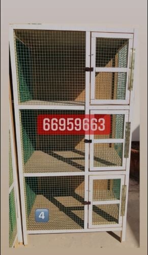 للبيع قفص حمامه ٣ باب جديد