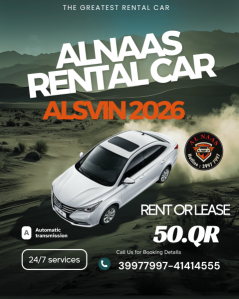 RENT TO OWN PER DAY 50 QR ONLY