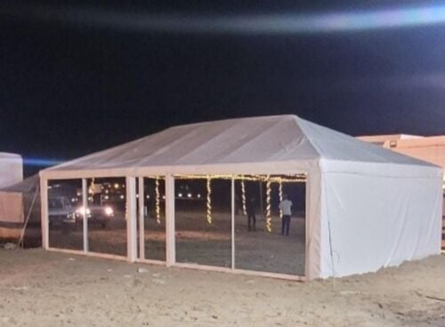 New Tent & Parking sell
