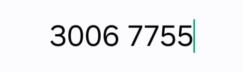 Vodafone special number