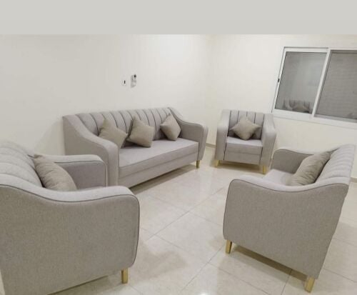 طقم كنب جديد جاهز للبيع