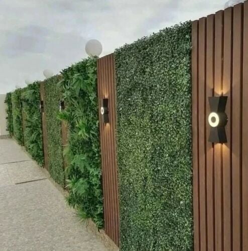 العشب الصناعي وبديل الخشب