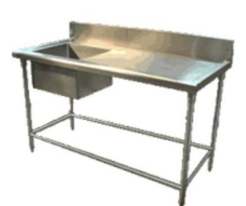 S.S. Table with sink