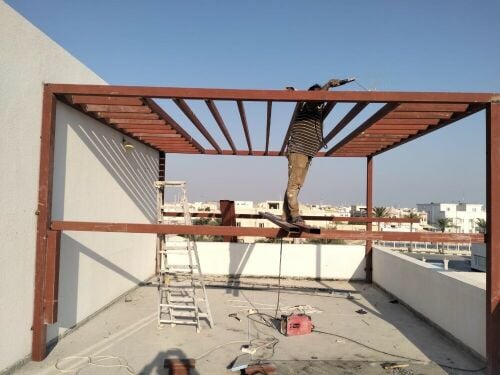 جلسات خارجية واحواض زراعيه