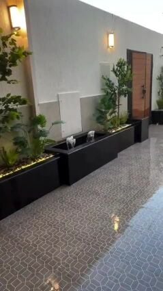 عمل الشلالات والنوافير