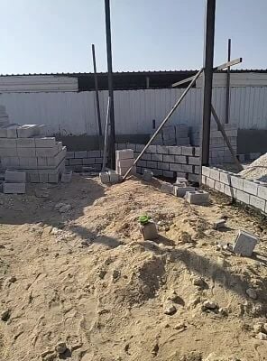 بناء هناجر وعزب وملاحق