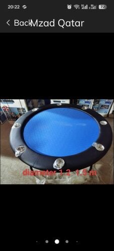 لعبة ورق رقائق طاولة البوكر