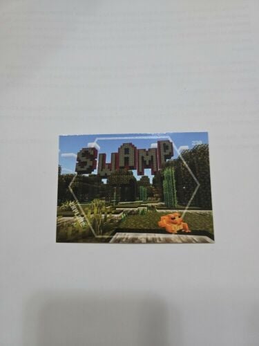 minecraft challenges trading card