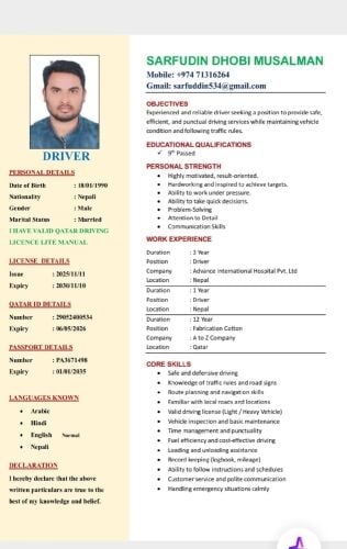 looking for driver jobs