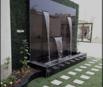 تصميم وتركيب الشلالات والنوافير 