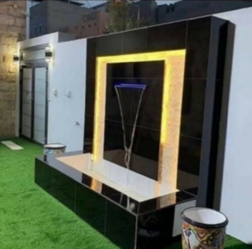 تصميم وتنفيذ الشلالات والنوافير 