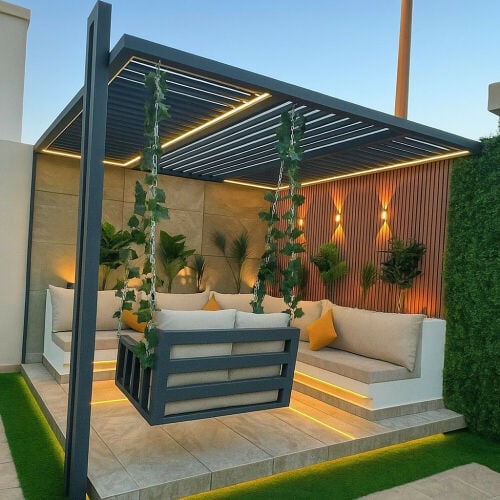 تنفيذ الجلسات وديكور الطوفه