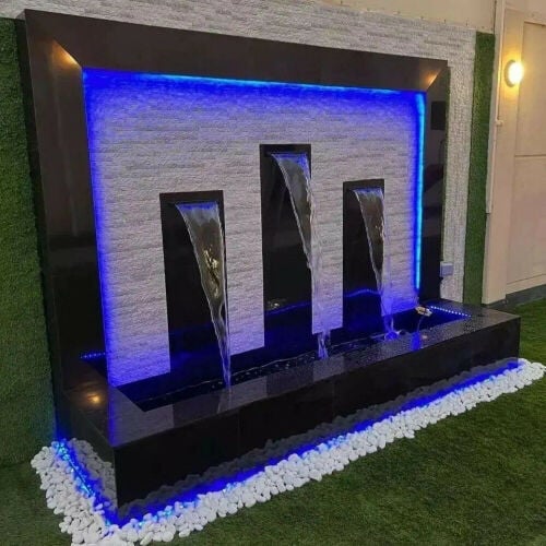 تصميم وتنفيذ شلالات ونوافيرالمياه