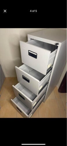 4 drawers steel cabinet 
