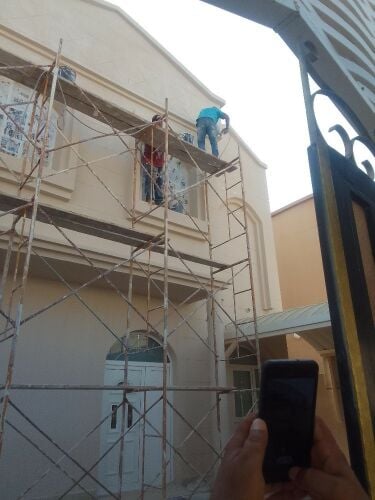ديكورات الصبغ الخارجيه