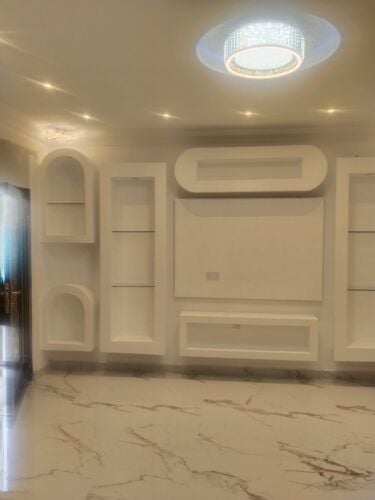 أحدث ديكورات الجبس والصبغ