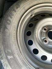 14 '' SIZE  4 BOLTS SPARE RIM