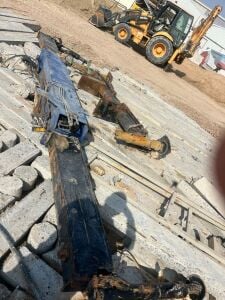 Boom Truck rear jack for Sale