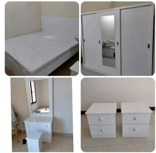 بيع سرير وخزانة وبيع سرير حديدو