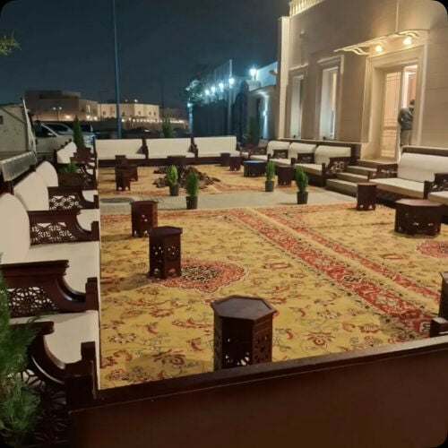كنب مغربي للحفلات 