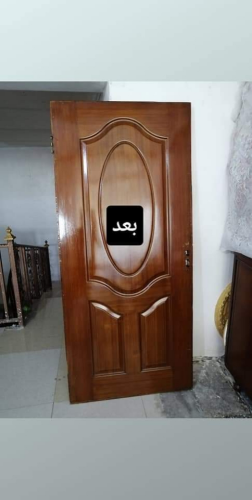 صبغ الابواب الخشب والحديد
