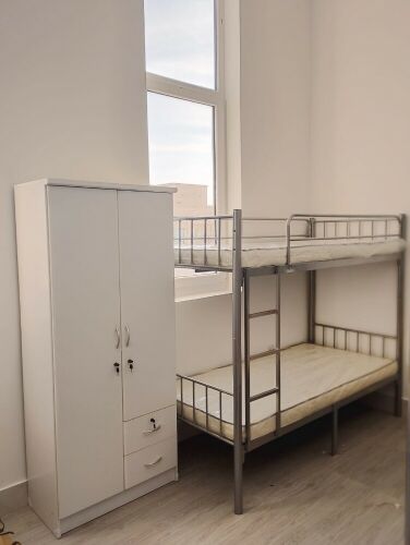 new steel single or double bed