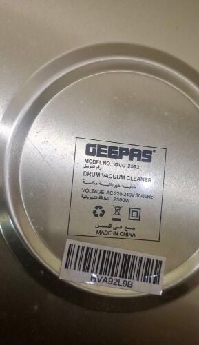 Geepass vaccum drum
