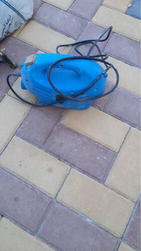 مكينة صبغ مع انبوب كهربائية 