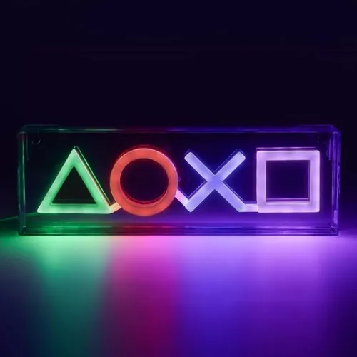 playstation neon LED light