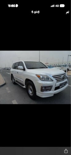 لكزس ٢٠٠٩ ابيض محول ٢٠١٤