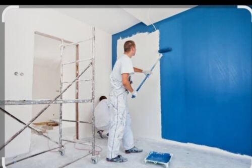 Painting and gypsum work