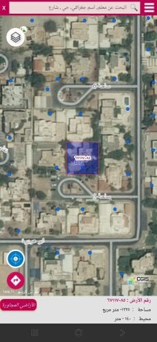 فيلا استثمار مؤجرة بالدفنة ١٢٢٥م