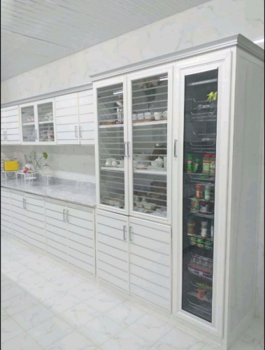 All kinds of aluminium and glass.