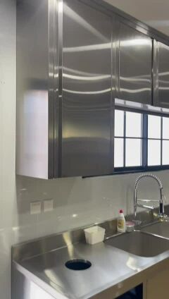 SS Up & Down Cabinet 1 Mtr Set