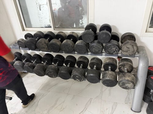 dumbbells 25 to 60 kg