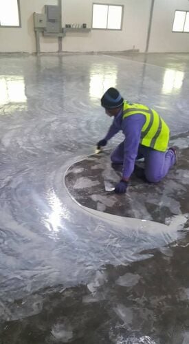 Epoxy paints and interior and ext