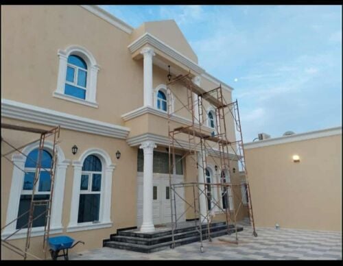 اعمال الحدادة والصبغ والجبس