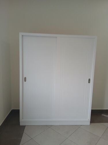 furniture item bed and cabinet