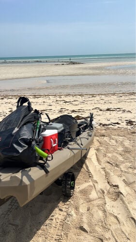 Fishing kayak