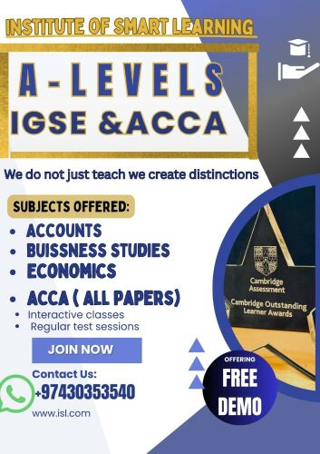 IGCSE -A LVEL- ACCA