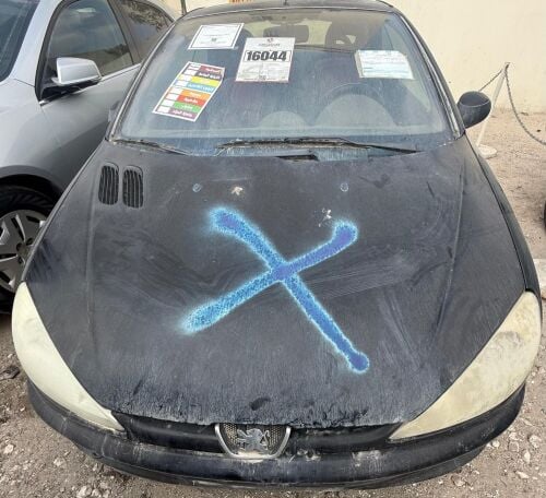 PEUGOT 206 CC 2005 MODEL USED PAR
