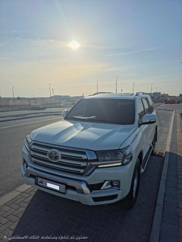land curzer gxr white edition