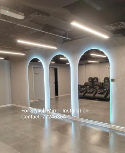 أعمال الزجاج والألمنيوم والمرايا