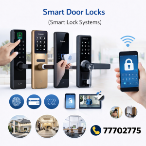أنظمة قفل الباب الذكي