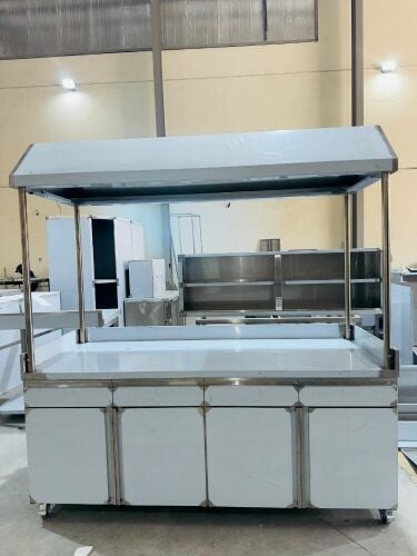 Working Table with Cabinet meter