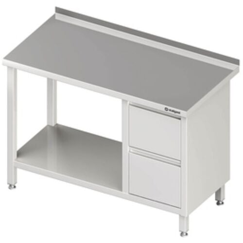 SS table with Drawers