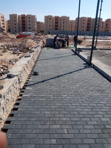 تركيب الانترلوك والبلاط والزراعة