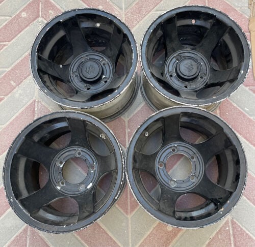 jimny wide black rings 
