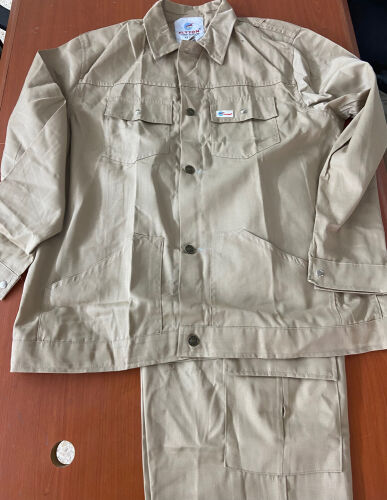 Coveralls & Safety Helmet 